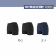 【MarCella 瑪榭】3件組-MIT-3D立體囊袋-抗菌無縫內褲(台灣製/立體囊袋/平口褲/男四角褲/透氣/快乾/抗菌)