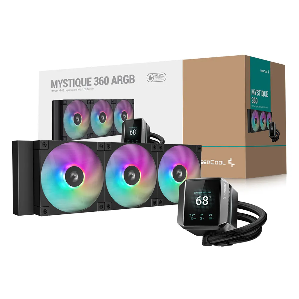 【新品】DEEPCOOL MYSTIQUE 360 簡易水冷 MYSTIQUE 360 - DeepCool