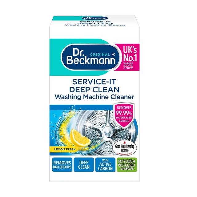 【Dr.Beckmann 貝克曼博士】德國原裝進口洗衣機殺菌清潔劑250g(消除異味/除菌/清潔)