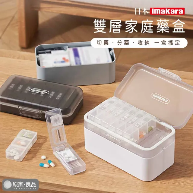 【原家良品】日本Imakara藥盒 一週藥盒 隨身藥盒 密封藥盒 藥品收納盒 防潮 藥箱 藥盒