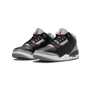 【NIKE 耐吉】AIR JORDAN 3 OG BLACK CEMENT 黑水泥 黑水泥色 實戰 男女鞋(DN3707-010)