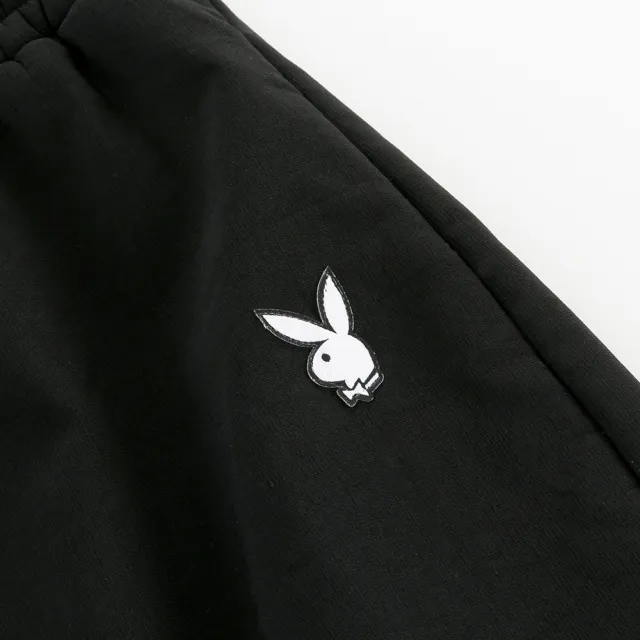 【PLAYBOY】內刷毛衍縫貼袋褲裙(黑色)