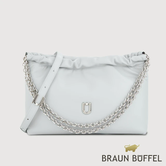 BRAUN BUFFEL 德國小金牛 台灣總代理 艾拉 肩包-薄荷綠(BF844-52-FM)