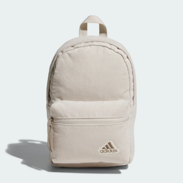 adidas 愛迪達 Cord Mini BP 迷你後背包 雙肩背包 燈芯絨 休閒 米(JF6251)