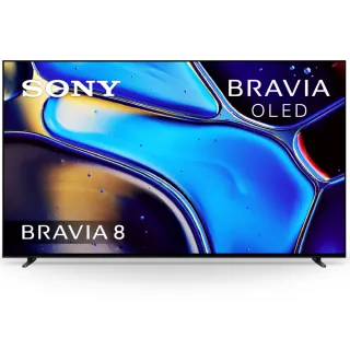 【SONY 索尼】BRAVIA 8 77型 XR OLED 4K HDR Google TV顯示器(Y-77XR80)