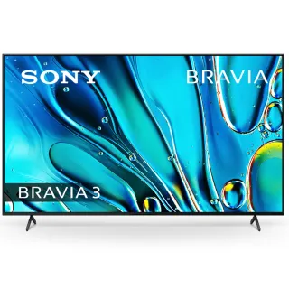 【SONY 索尼】BRAVIA 3 75型 X1 4K HDR Google TV顯示器(Y-75S30)
