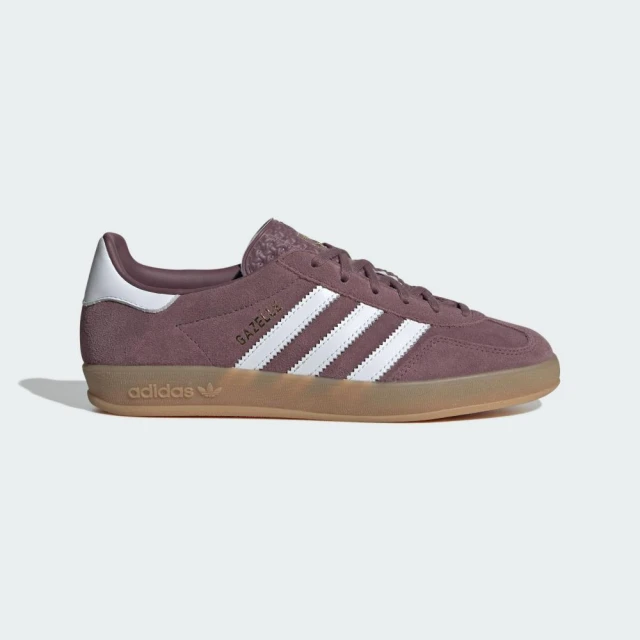 adidas 愛迪達 休閒鞋 女鞋 運動鞋 GAZELLE INDOOR W 紫白 IH5483