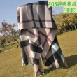 【Emi 艾迷】經典格紋保暖圍巾 披肩 秋冬保暖 輕奢高級款(交換禮物 生日禮物 春節)