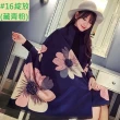 【Emi 艾迷】經典格紋保暖圍巾 披肩 秋冬保暖 輕奢高級款(交換禮物 生日禮物 春節)