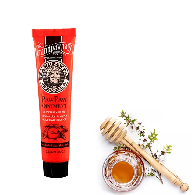 【澳洲 Grandpawpaw】木瓜軟膏含曼努考蜂蜜葵花籽油(4入組 25g/條)