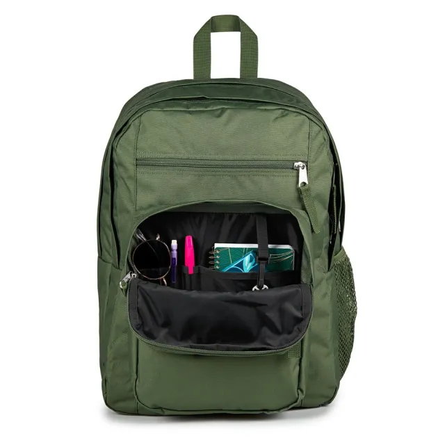 【JANSPORT】雙11 BIG STUDENT 大容量背包 軍綠色(JS0A47JKKM1)