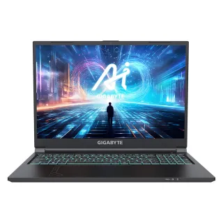 【GIGABYTE 技嘉】16吋 i7 RTX4060電競筆電(G6 KF-H3TW854KH/i7-13620H/165Hz/16G/1TB SSD/Win11/FHD)