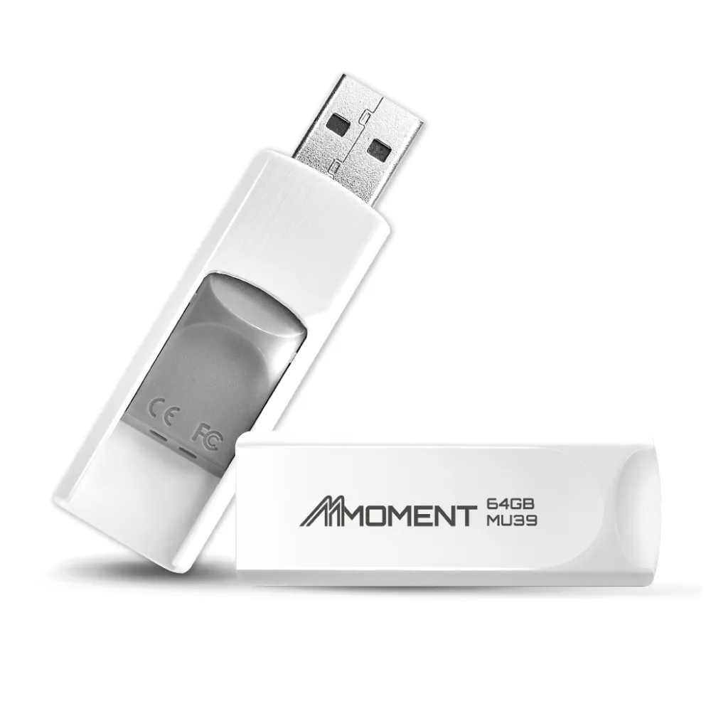 【Moment】MU39 64GB USB3.1  Gen1 20入組隨身碟(64G推碟款20入)