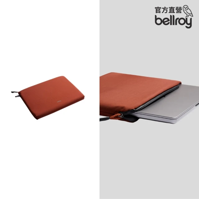 Bellroy 官方直營 Lite Laptop Sleeve 14吋 輕量筆電保護套(陶紅棕)