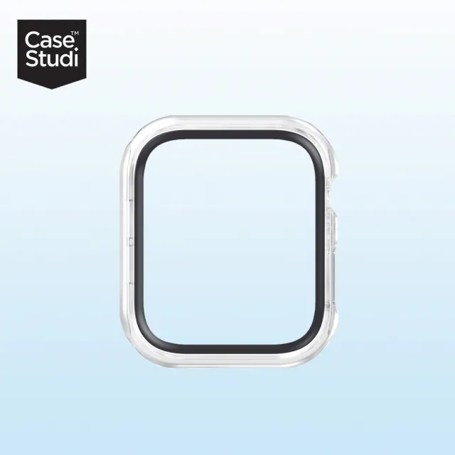 【Casestudi】AppleWatch 11/10 42mm Impact 透明玻璃錶殼(42mm Apple Watch)