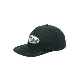 【MARDI MERCREDI】出清品 復古休閒棒球帽 綠色 LOGO 作舊 可調式 CORDUROY CAP MARDI VINTAGE LOGO