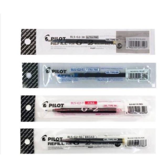 【PILOT 百樂】自動中性筆筆芯 0.5mm  BLS-G2(開學 書寫 手帳 記事 鋼珠筆)
