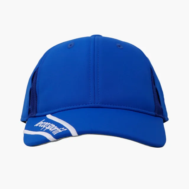 【LE COQ SPORTIF 公雞】高爾夫系列 男款藍色基本款設計LOGO高爾夫球帽QGU0J101