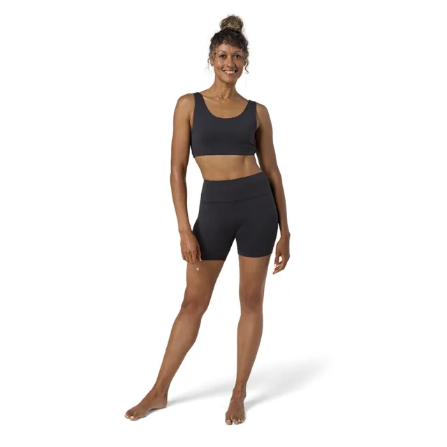 【Manduka】Dhara Short 高腰剪裁瑜珈短褲(運動短褲、瑜珈褲、瑜珈服)