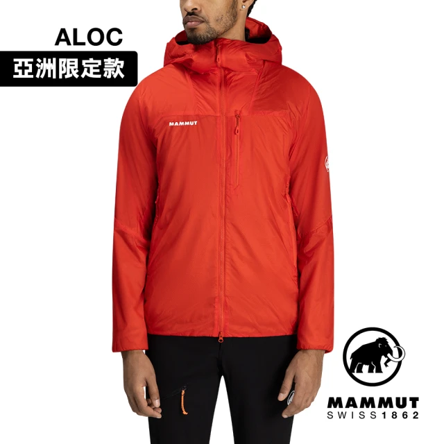 Mammut 長毛象 Flex Air IN Hooded Jacket AF 輕量化纖防潑水連帽外套 男款 經典紅 #1013-02610