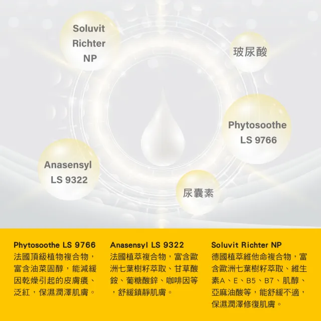 【AUBEYON 鶴貝雍】安敏養護霜1入組(65g/入 急速修護乾癢泛紅/高機能法、德國植萃維他命速效舒緩)