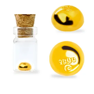 【福西珠寶】黃金金豆 黃金小金豆子(金重：0.30錢)