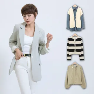 【fancyeva】嚴選多款外套-通勤、約會、出遊(多款、B1542C-009、B1320C-004、B1522C-001、B1522C-002)
