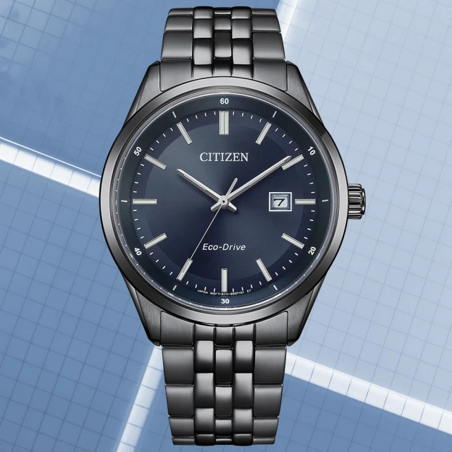 CITIZEN 星辰 GENTS系列 簡約時尚 光動能腕錶 雙12 特惠(BM7567-50L)