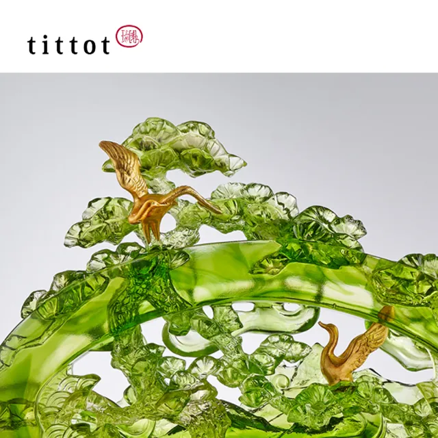 【tittot 琉園】松壽閣-2024新品上架(迎賓/禮品/典藏/水晶/琉璃/祝福/山水/)