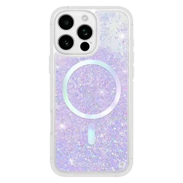 【CASE-MATE】iPhone 16 Pro Max Waterfall 亮粉瀑布 MagSafe 精品防摔手機殼 - 絢麗粉