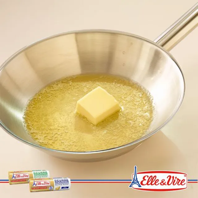 【Elle&Vire 愛樂薇】法國 有鹽奶油 250g(Salted  80% Fat)