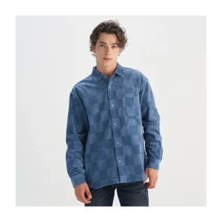 【LEVIS 官方旗艦】男款  復古襯衫 棋盤格襯衫 上衣 熱賣單品 0029Z-0001