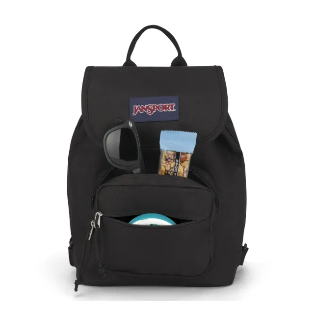【JANSPORT】雙11 HIGHLANDS MINI PACK 迷你背包 經典黑(JS0A83LJ008)