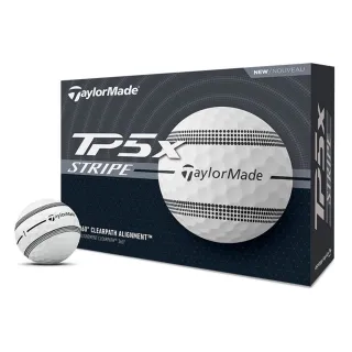 【TaylorMade】TP5X Stripe Golf Ball高爾夫球｜一盒12顆(5層球｜V99023)