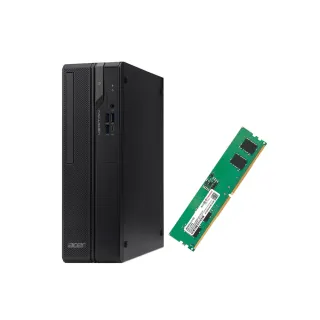 【Acer 宏碁】+8G記憶體組★i3四核商用電腦(Veriton VX2715G/i3-13100/8G/1T HDD+512G SSD/W11P)