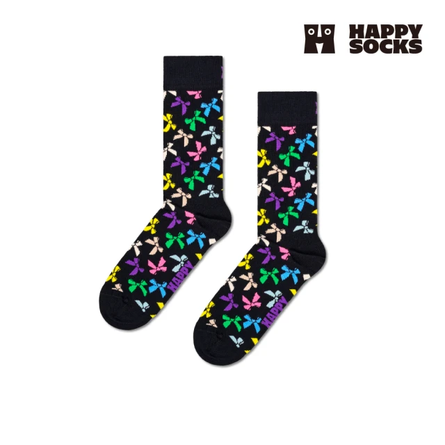 Happy Socks Season系列-繽紛蝴蝶結(時尚款/穿搭款)