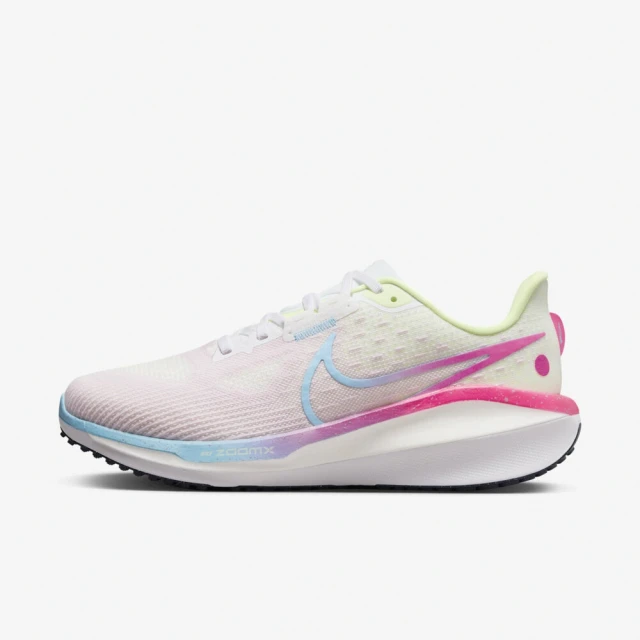 NIKE 耐吉 W VOMERO 17 女鞋 慢跑鞋 運動鞋 訓練 白 粉 彩色(FZ3974686)