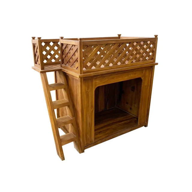 kurumapop 庫樂碼 四季通用寵物小木屋 大款(房子型