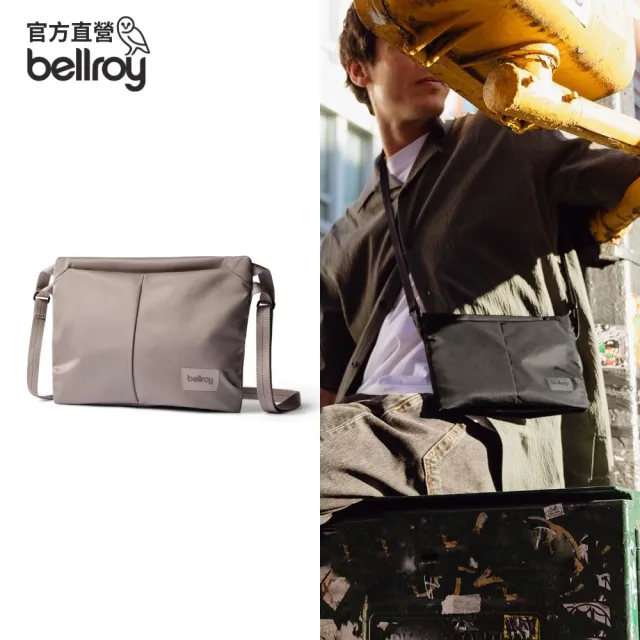 【Bellroy】官方直營 Laneway Sacoche 城市斜挎包 3.5L(深卡其/輕便包/斜背包)