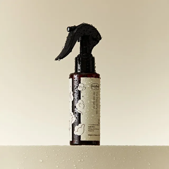 【Baan 貝恩】寵物蟲蟲危機噴霧100ml(除蟲/消除跳蚤/天然香味天竺葵)