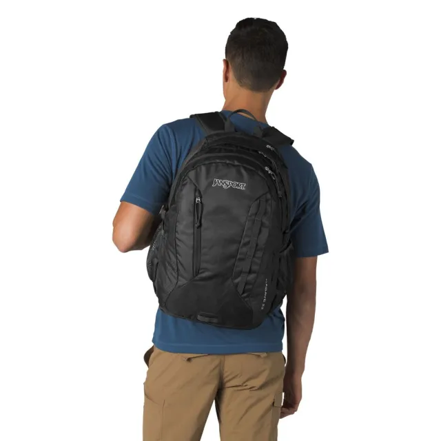 【JANSPORT】雙11 AGAVE 潮流背包 經典黑(JS00T14F008)
