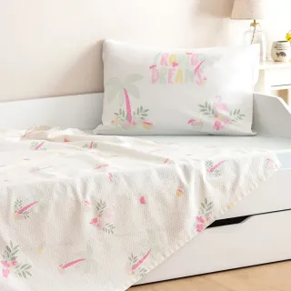 【SOLO 歐洲家居】LCW Home 熱帶雨林 單人床包套組 床包 土耳其製造 100x200CM(床包 兒童床包  單人床包)