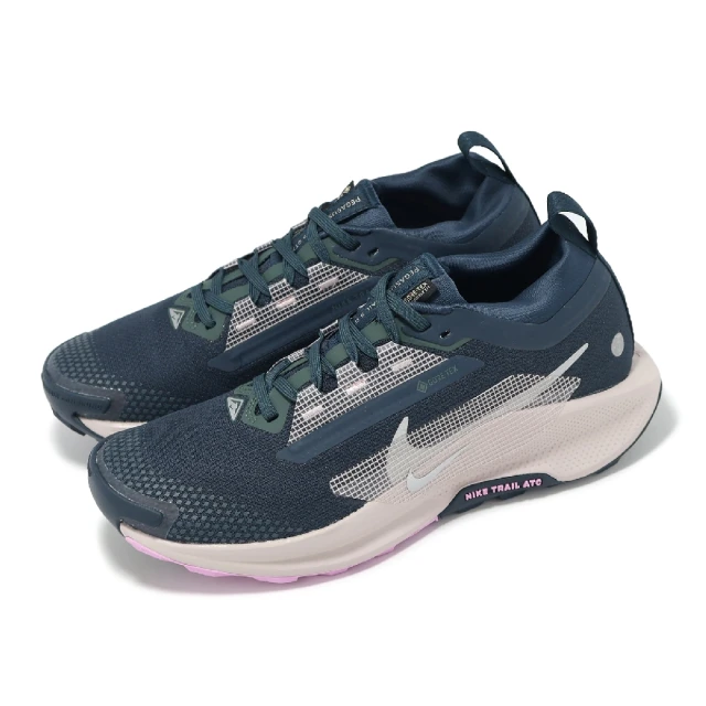 NIKE 耐吉 防水野跑鞋 Wmns Pegasus Trail 5 GTX 女鞋 藍 機能 戶外 運動鞋(FQ0912-400)