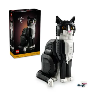 【LEGO 樂高】Ideas 21349 賓士貓(動物模型 居家擺設 禮物)