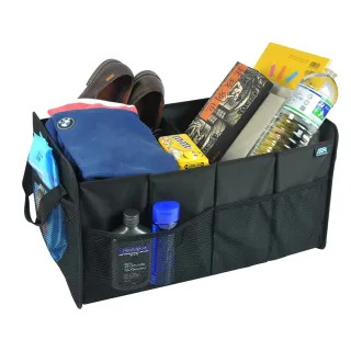 車用收納箱 收管家置物盒-大 黑AGR-173(車麗屋)