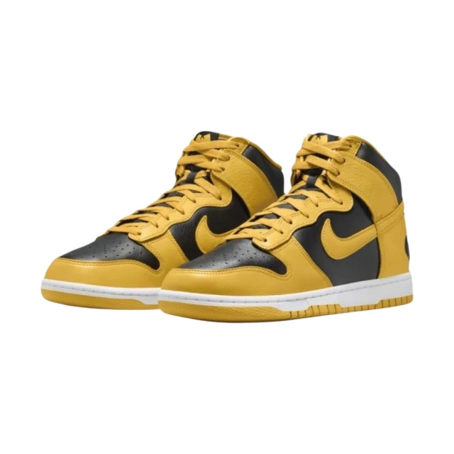 NIKE 耐吉 Wu Tang x Nike Dunk High 聯名款 黑黃 HJ4320-001(休閒鞋 男鞋)