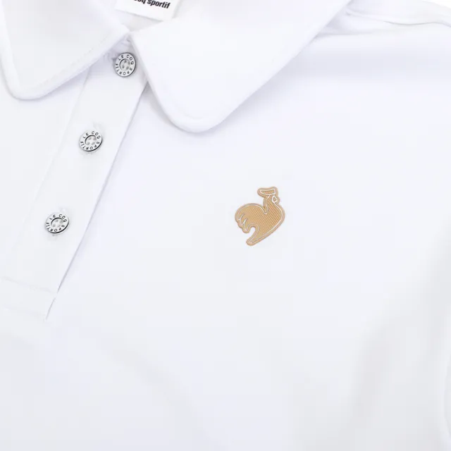 【LE COQ SPORTIF 公雞】休閒經典長袖POLO衫 女款-2色-LWU22344