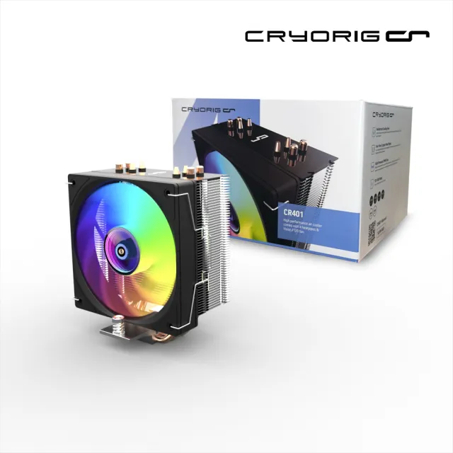 【CRYORIG】快睿 CR401 ARGB CPU散熱器