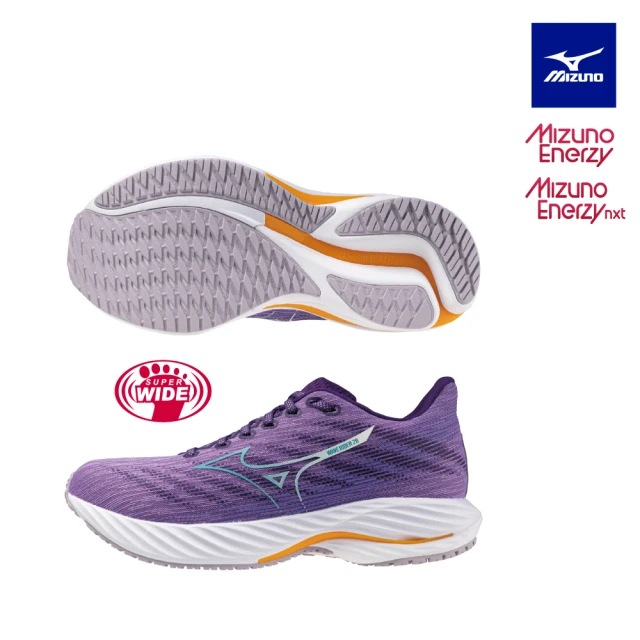 MIZUNO 美津濃 WAVE RIDER 28 女款慢跑鞋 J1GD240673(慢跑鞋)