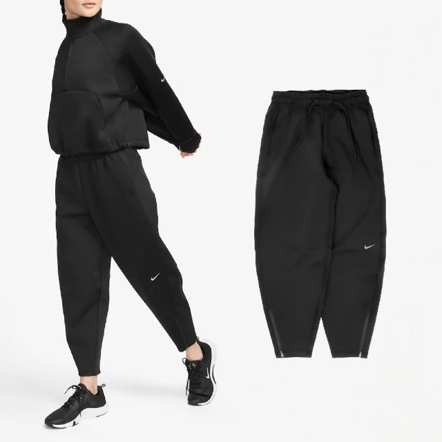 NIKE 耐吉 長褲 Dri-FIT Prima 女款 黑 速乾 抽繩 褲腳拉鍊 運動長褲(FB5429-010)